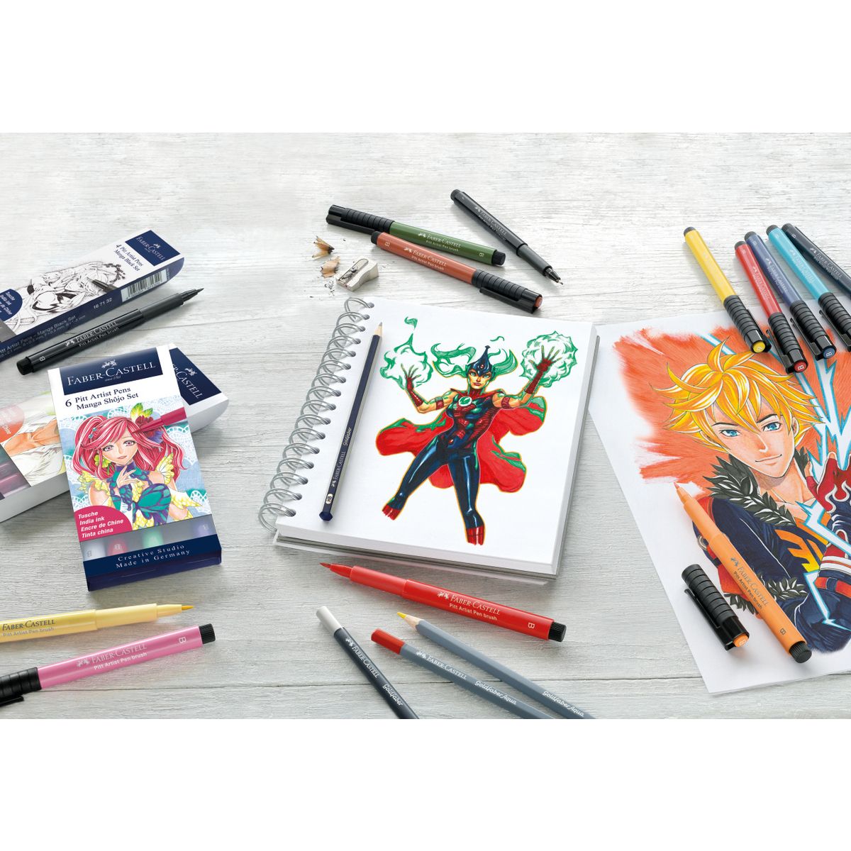 Flamaster Faber Castell Pitt Arist Manga (FC167107)