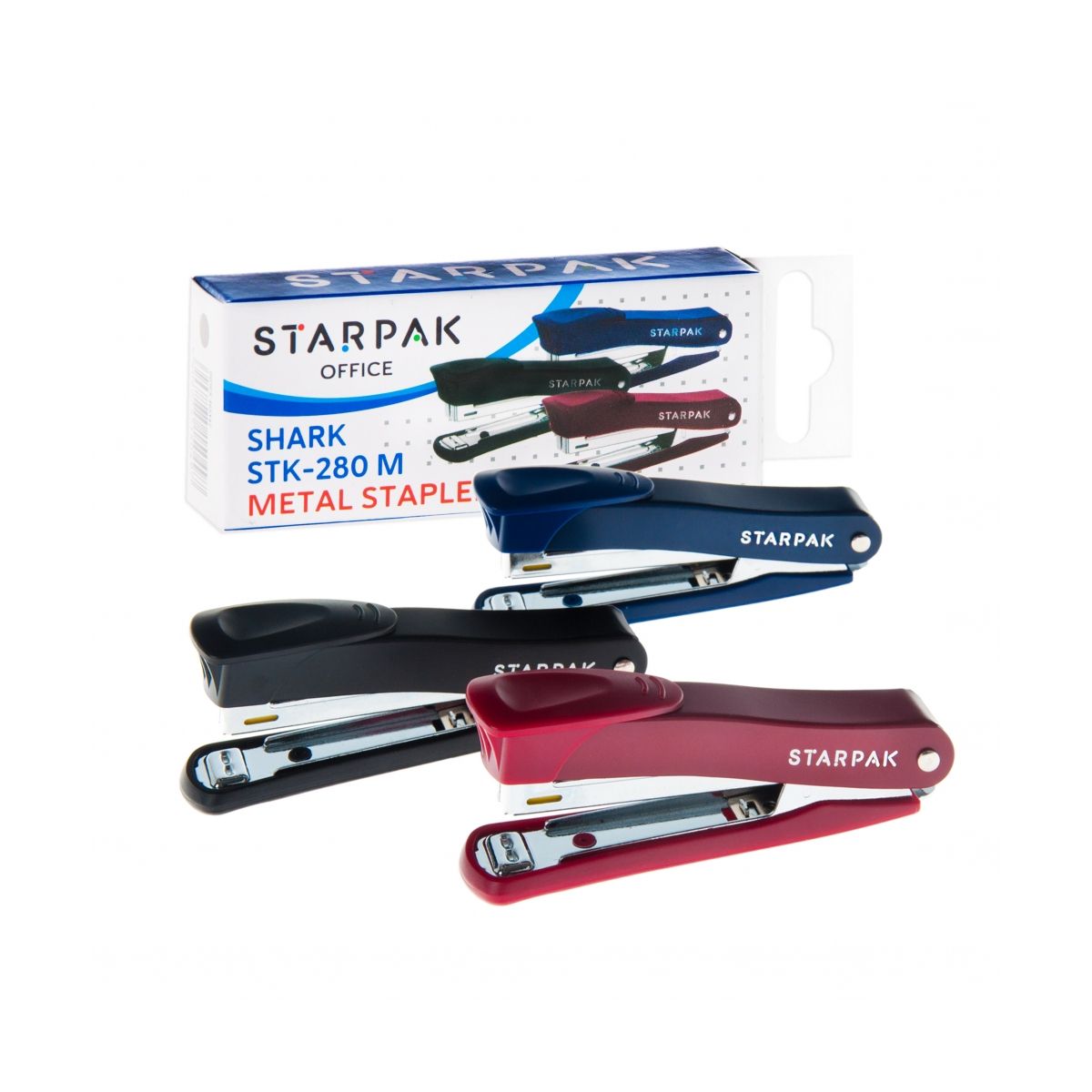 Zszywacz Starpak Office granatowy 12k (465146)