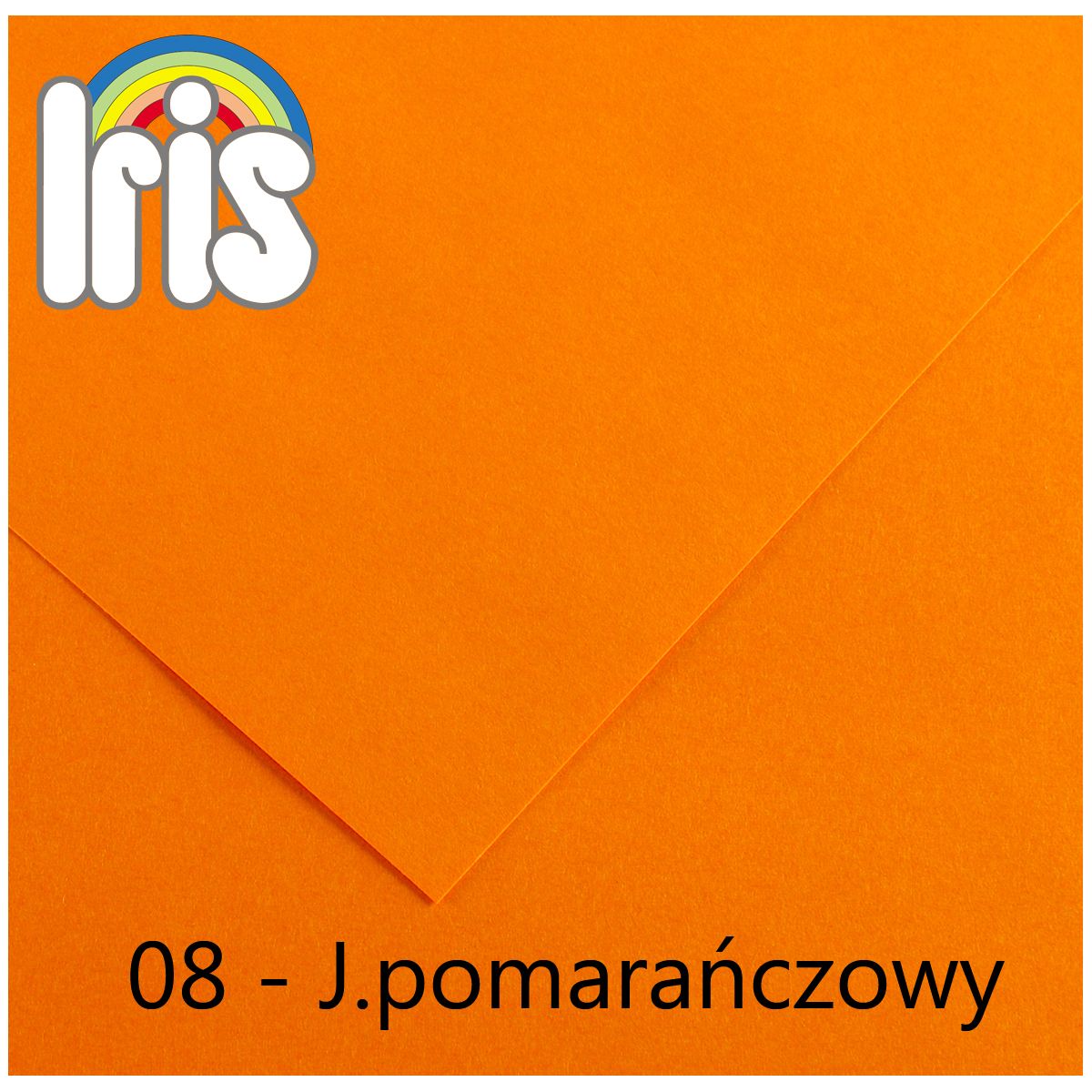 Brystol Canson Iris 08 A3 pomarańczowy jasny 185gg 50k [mm:] 297x420