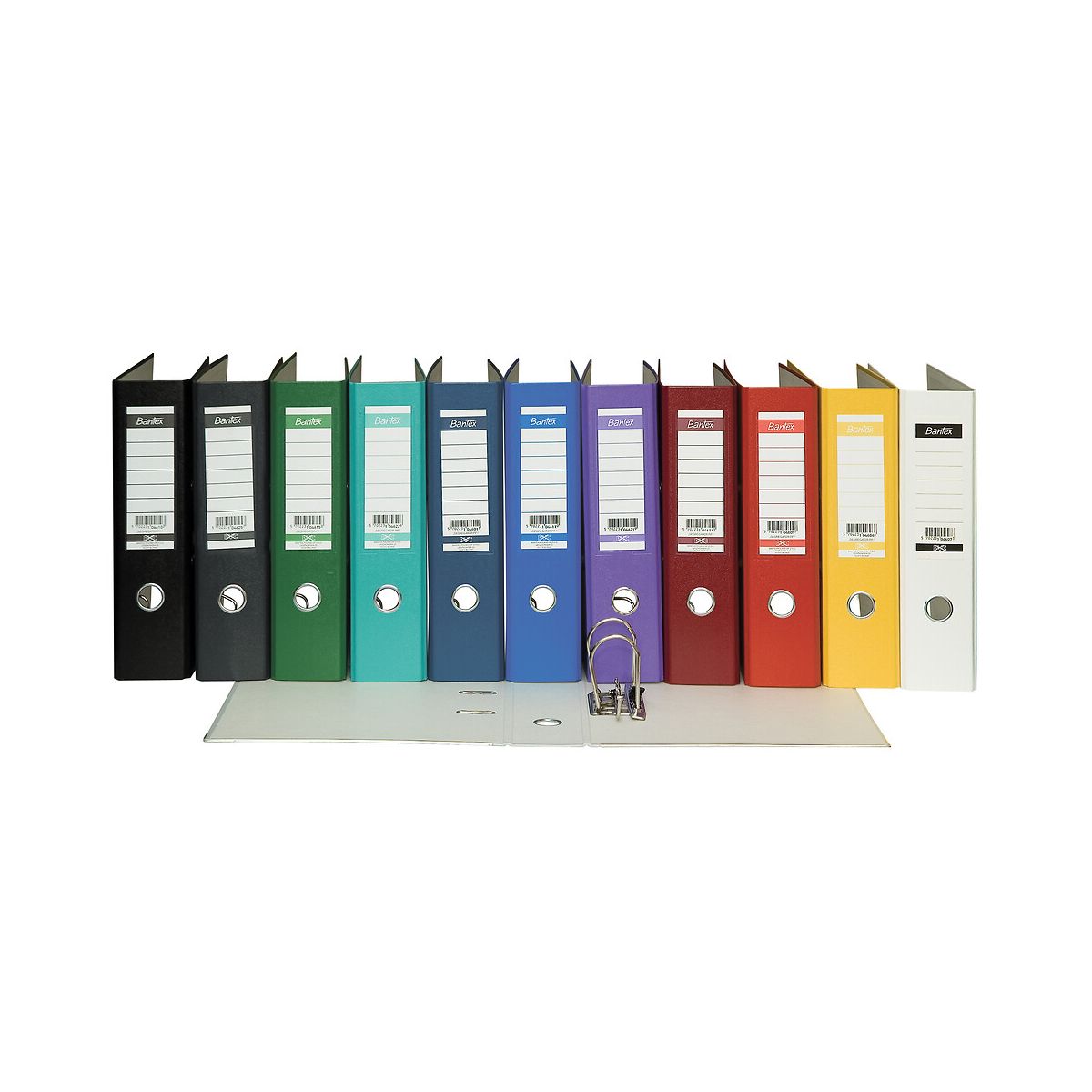 Segregator dźwigniowy Bantex Ekologiczny XXL A4 80mm zielony (100551792)