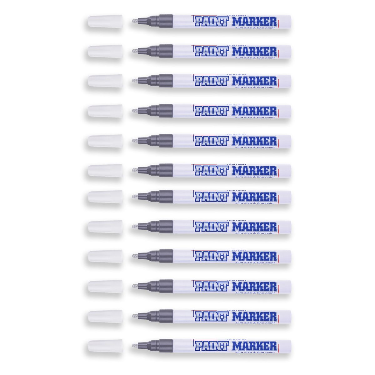 Marker olejowy Munhwa srebrny 2,0mm okrągła końcówka (8801006712131)