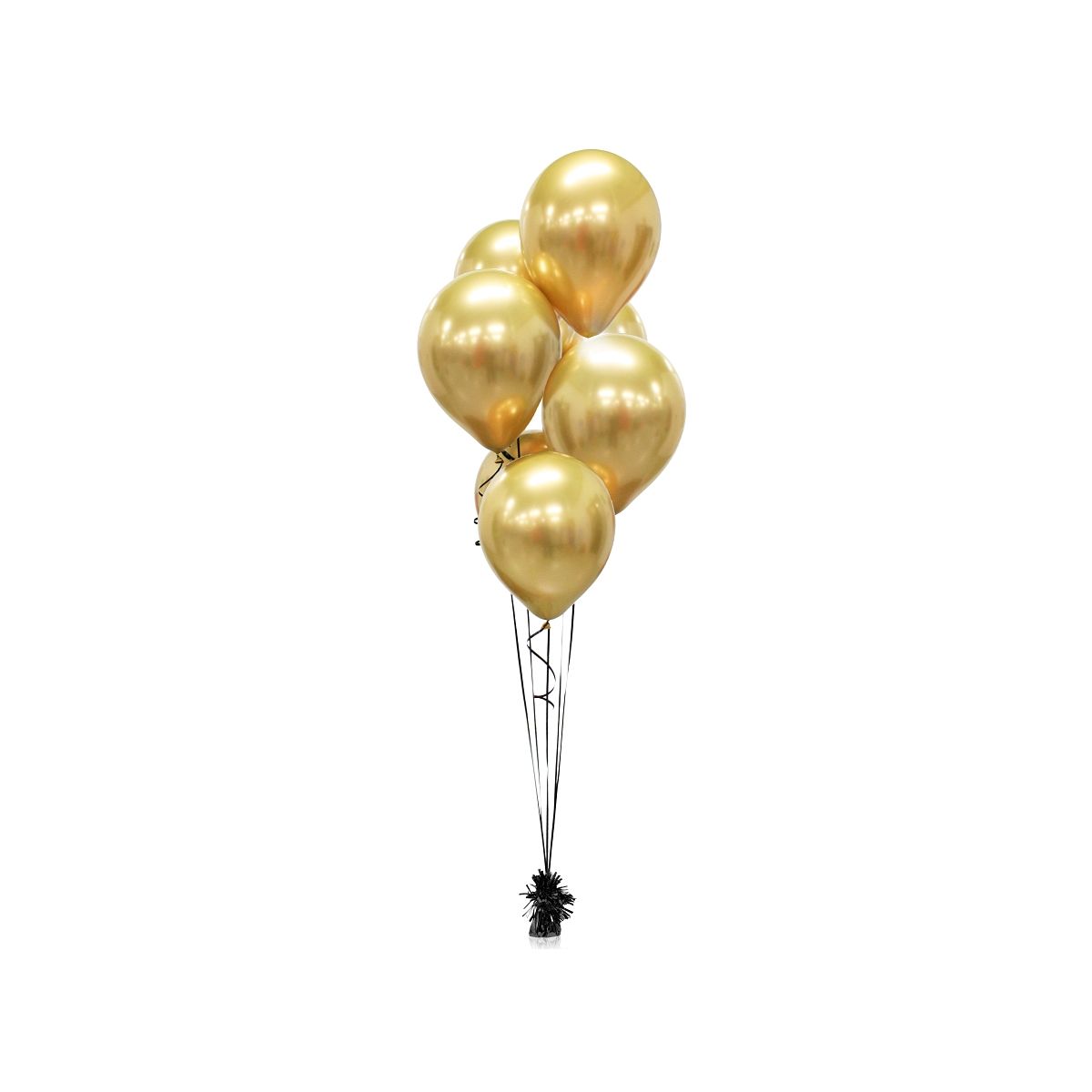 Balon gumowy Godan Beauty&Charm złoty matowy 300mm 30cal (CB-7LZL)