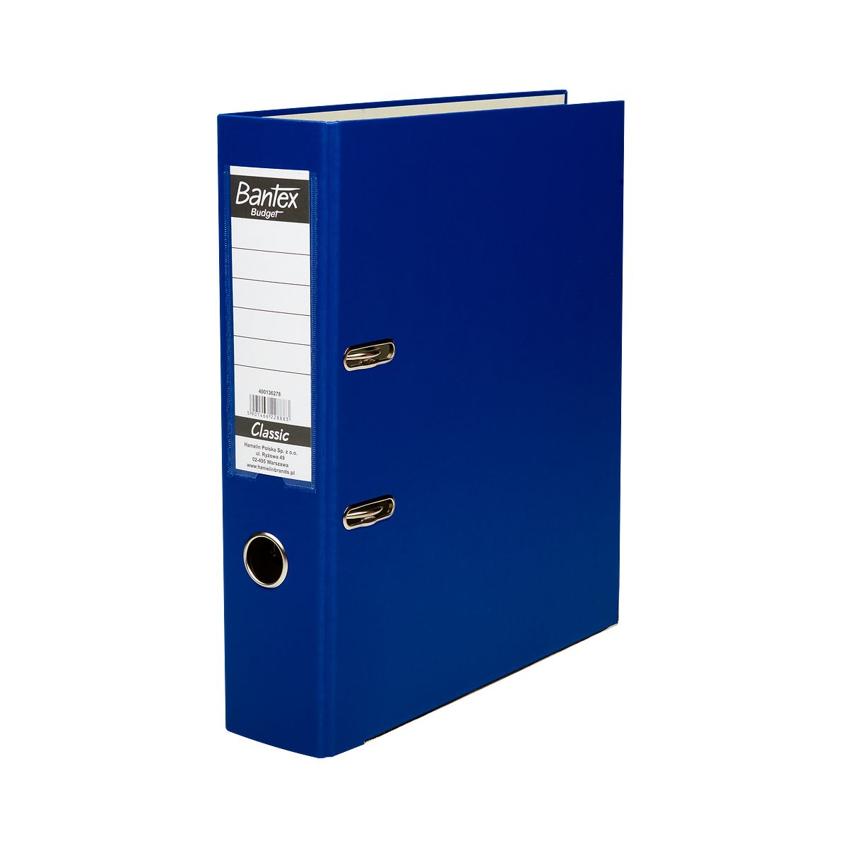 Segregator dźwigniowy Bantex Classic A4 7,5 cm granatowy (400136278)
