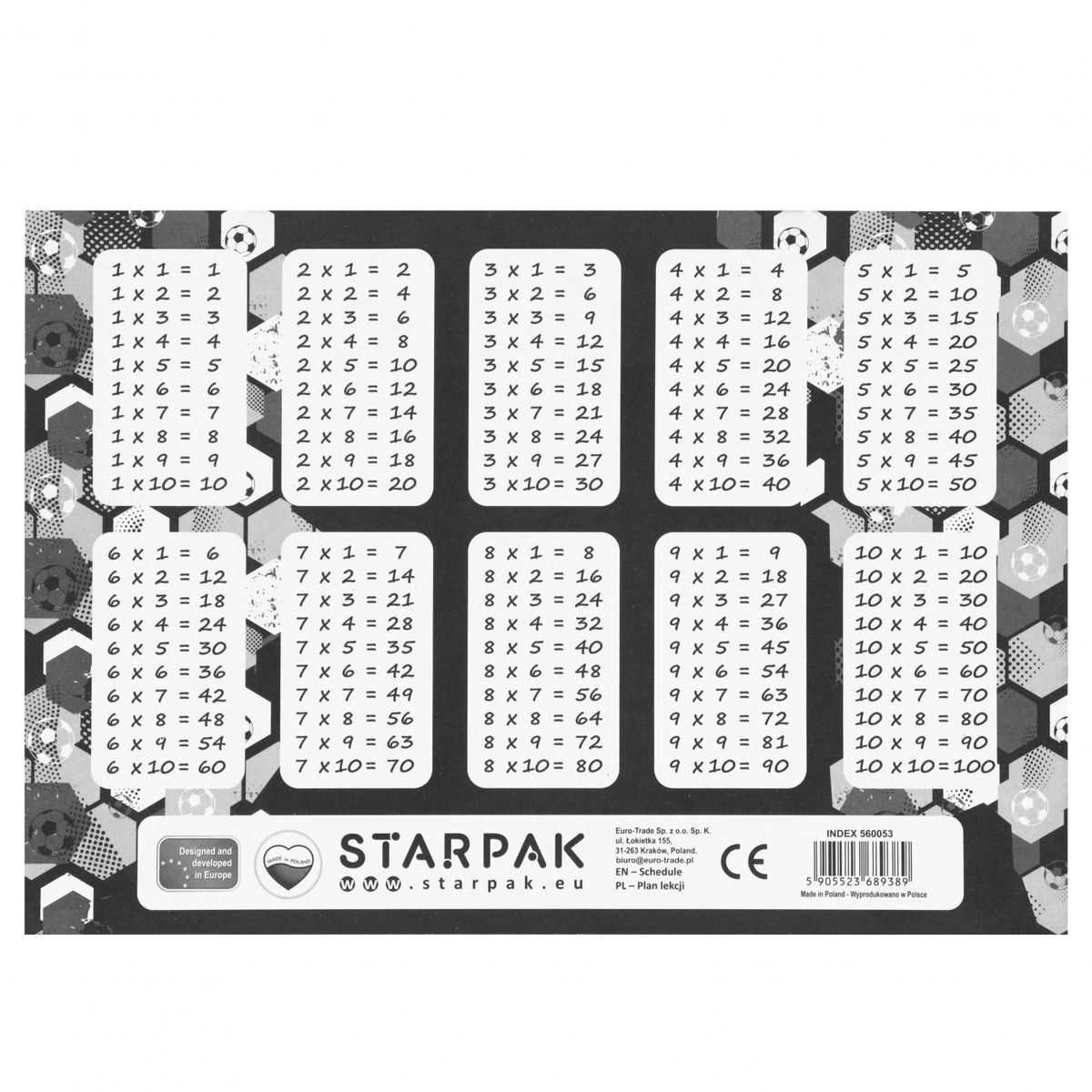 Plan lekcji Starpak Footbal2 (560053)