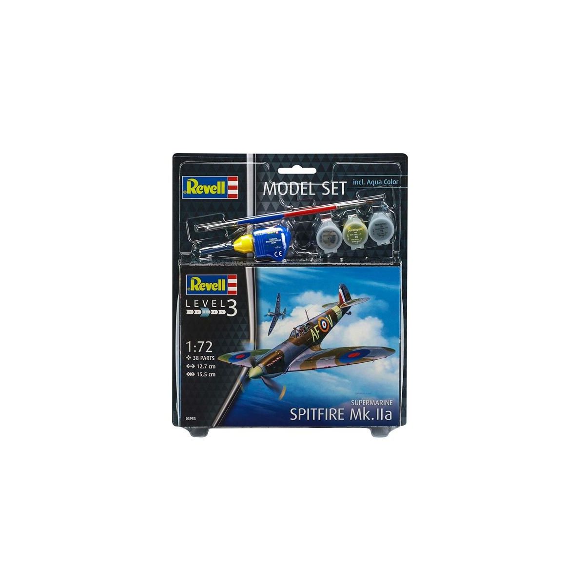 Model do sklejania Cobi set 1:72 Spitfire MK.IIA (REV-63953)