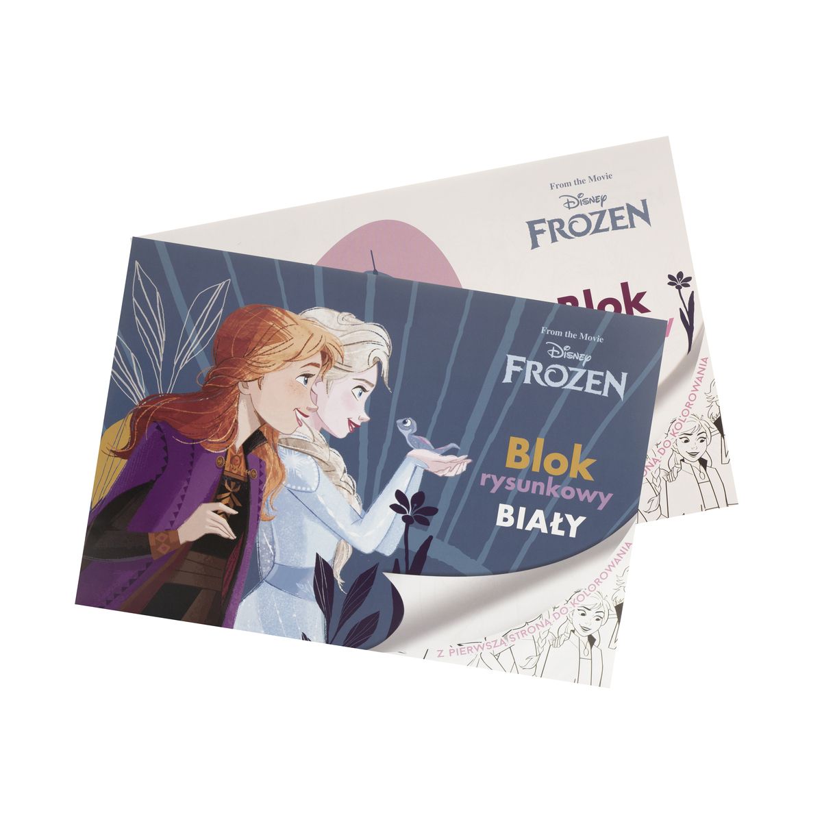 Blok rysunkowy Beniamin biały FROZEN A4 biały 20k
