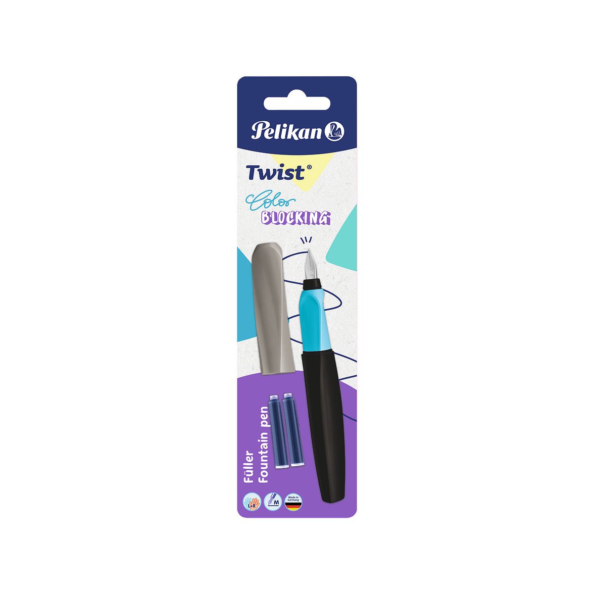 Pióro wieczne Pelikan Twist SZARE (300010114)