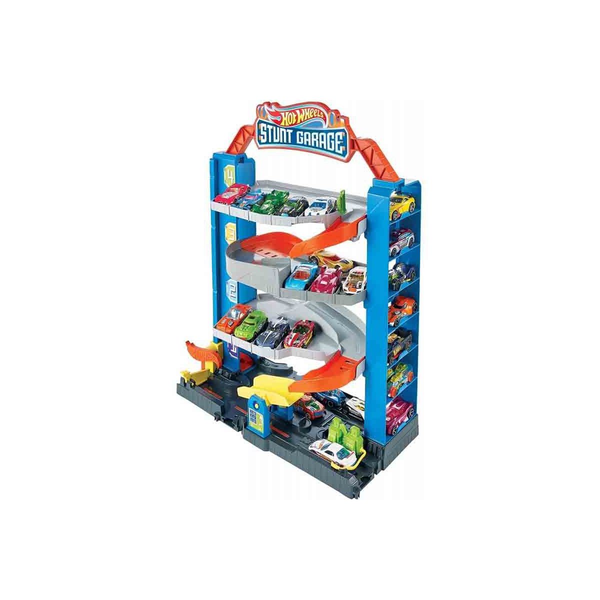 Garaż Hot Wheels Przenośny garaż z windą STUNT GARAGE (GNL70)