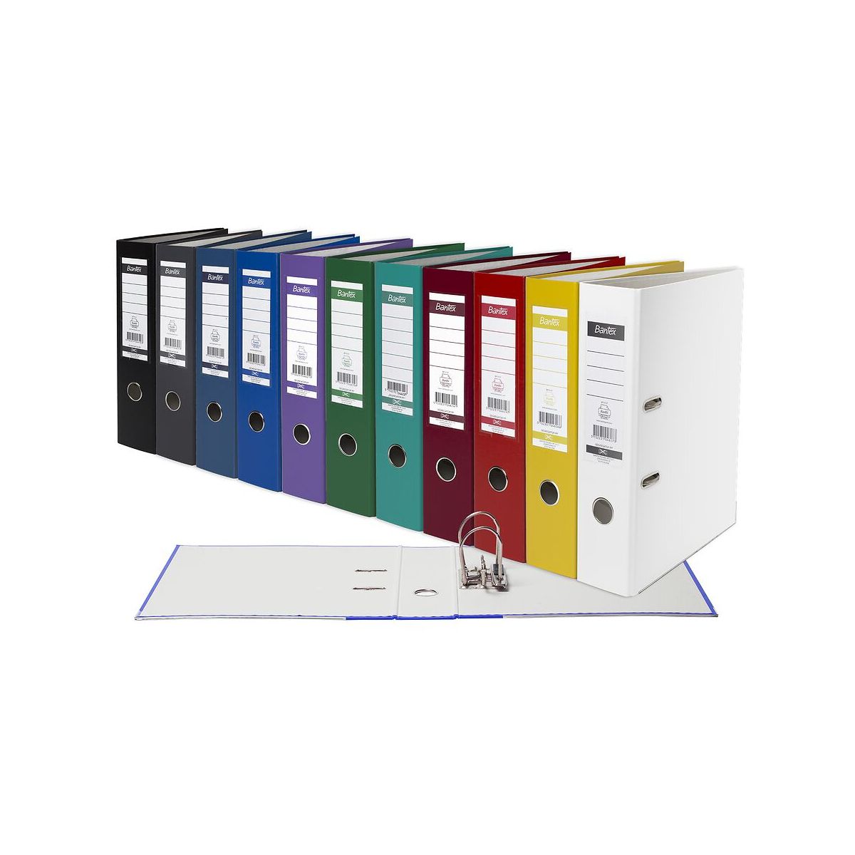 Segregator dźwigniowy Bantex Ekologiczny XXL A4 80mm zielony (100551792)