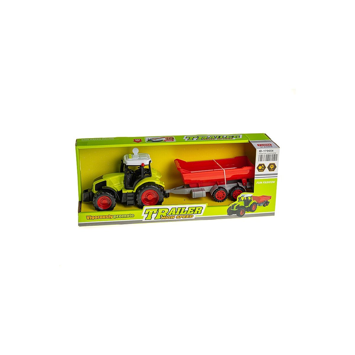 Traktor Adar z przyczepą na napęd (540620)