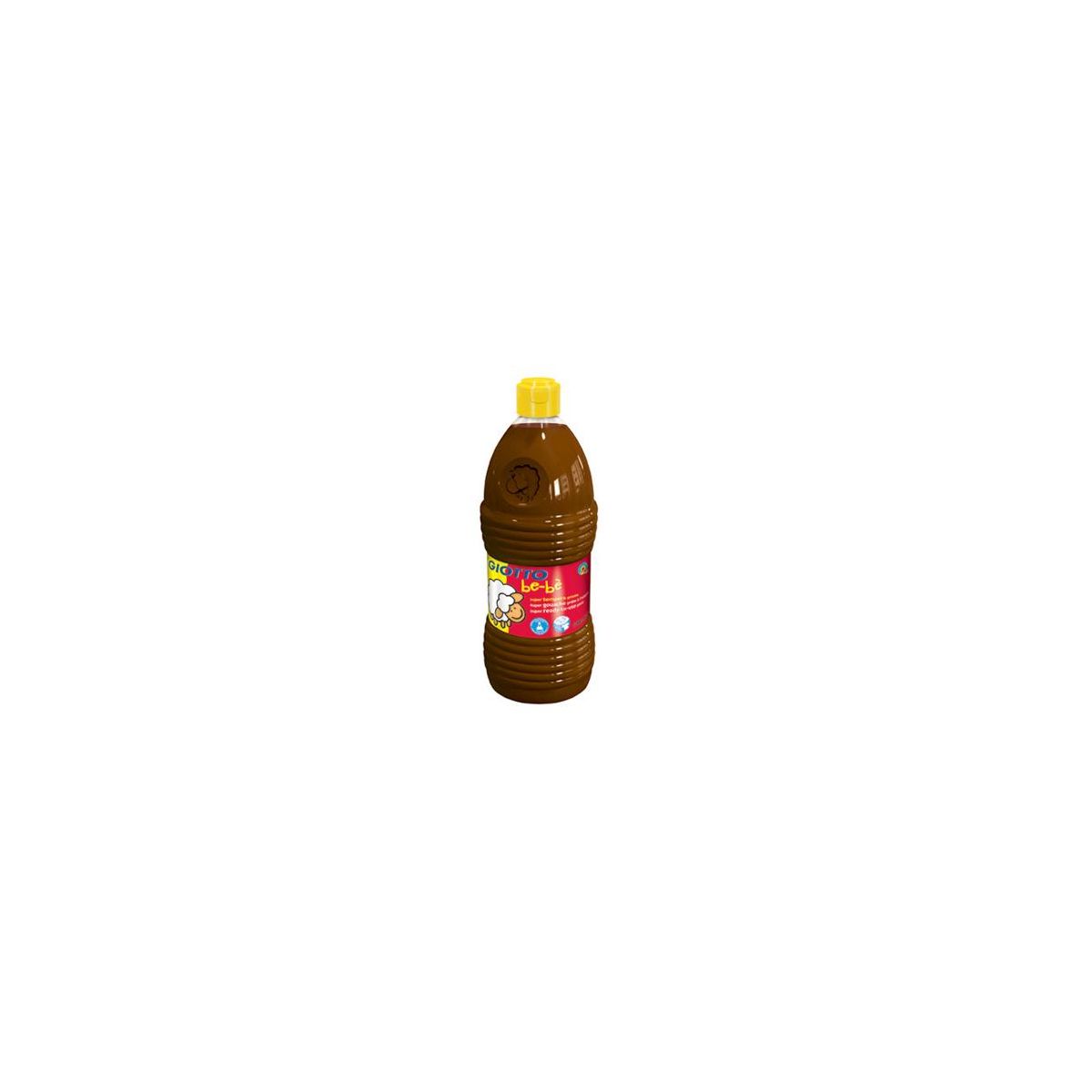 Farba tempera Giotto Be-Be kolor: brązowy 1000ml 1 kolor. (467523)