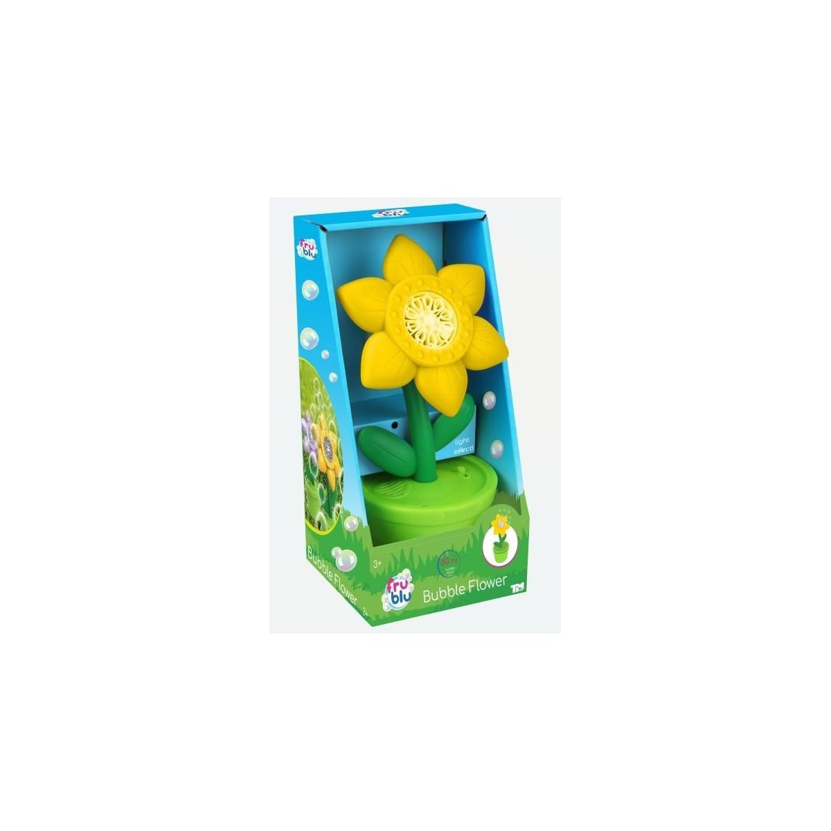 Bańki mydlane Tm Toys Fru Blu Kwiatek + płyn 2x40ml (DKF0911)