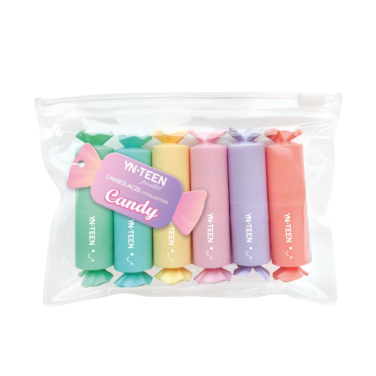 Zakreślacz CANDY mix Yn-teen (5902277296900)
