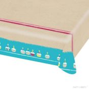 Obrus Amscan Happy Birthday papier [mm:] 120x1300 (9904394)