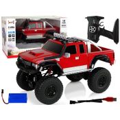 Samochód Lean Off- Road R/C 2.4G Climbing Car 1:8 czerwony (8839)