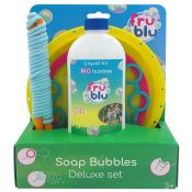 Bańki mydlane Tm Toys Fru Blu Zestaw DELUXE + płyn 400 ml (DKF0487)