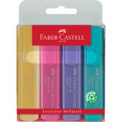 Zakreślacz Faber Castell Pastel 4 kolory (FC154610)