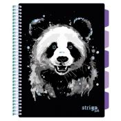 Kołozeszyt (kołobrulion) Strigo PANDA A4 100k. 80g krata (PADS021)