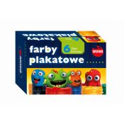 Farby plakatowe Mona kolor: mix 20ml 6 kolor.