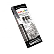 Cienkopis Pentel POINTLINER czarne mixmm 1kol. (XBLW355C)