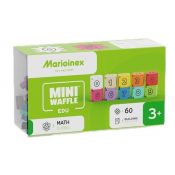 Klocki konstrukcyjne Marioinex Mini Waffle 60 elementów Kostki matematyczne