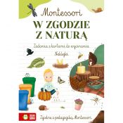 Książeczka edukacyjna Zielona Sowa Montessori. W zgodzie z naturą