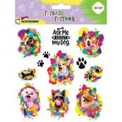 Tatuaż Happy Color zmywalny Funny dogs (HA 4261 1520-KA03)