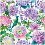 Serwetki Paw Lunch Purple Delight mix nadruk bibuła [mm:] 330x330 (SDL147800)