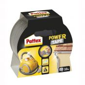 Taśma pakowa Pattex Power Tape 50x10 [mm x m] srebrna (HEPA1677379)