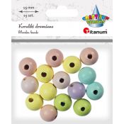 Ozdoba drewniana Titanum Craft-Fun Series koraliki (22TH401-1)