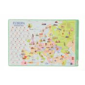 Podkład na biurko Demart mappuzzle Mapa Europa państwa mix PVC PCW