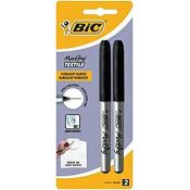 Marker permanentny Bic Kids TEXSTILE czarny 0,9mm okrągła końcówka (933872)