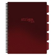 Kołozeszyt (kołobrulion) Strigo BASIC BORDOWY A4 100k. 80g krata (PADS056)