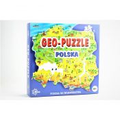 Puzzle (nd) geo puzzle Polska 25 el.