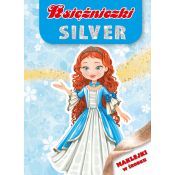 Kolorowanka Księżniczki silver