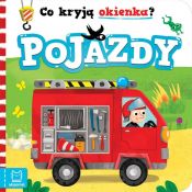 Książeczka edukacyjna Aksjomat Co kryją okienka? Pojazdy