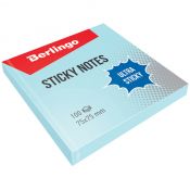 Notes samoprzylepny (karteczki) Berlingo niebieski 100k [mm:] 75x75 (270295)