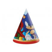 Czapka party Godan Sonic mix papier (95666)