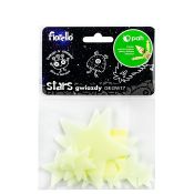 Naklejka ścienna Fiorello Fluorescencyjna gwiazdki miks 12 szt (170-2813)