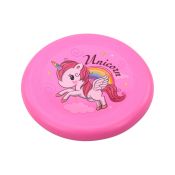 Dysk latający Lean Frisbee Jednorożec Różowy 20cm (17516)