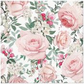 Serwetki Paw Coktail Gorgeous Roses k mix nadruk papier (SDC122600)