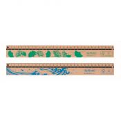 Linijka drewniana Pelikan Greenline 50033621 30cm (300006039)