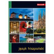 Brulion tematyczny Dan-Mark hiszpański A5 80k. krata