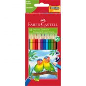 Kredki ołówkowe Faber Castell Eko 12 kol. (FC120523)