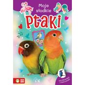 Książeczka edukacyjna Moje słodkie zwierzaki. Ptaki Zielona Sowa