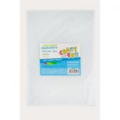 Ozdoba filcowa Craft with Fun 20x30x5szt biały 20x30 (439314)