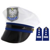 Akcesoria do kostiumów Godan CZAPKA POLICJANTA (KCCK-YH005)