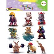 Tatuaż Happy Color zmywalny Sports animals (HA 4261 1520-KA04)