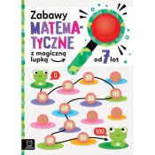 Książka dla dzieci Aksjomat Zabawy matematyczne z magiczną lupką, od 7 lat