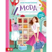 Książeczka edukacyjna Moje projektowanie. Moda Zielona Sowa
